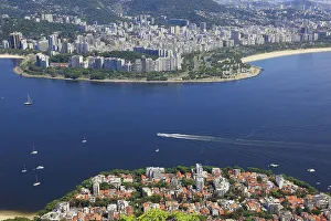 View of the city of Rio de Janeiro from Sugar Loaf Mountain