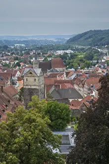 Framed Print : View of the city from Rosenberg Fortress