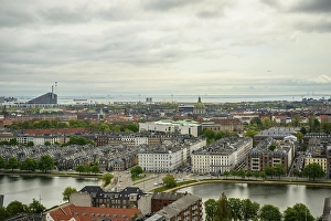 Category Scandinavia Prints: View over the city, Sortedams So