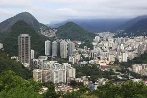 View of the city from Sugar Loaf Mountain