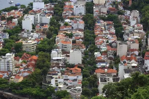 View of the city from Sugar Loaf Mountain