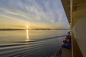 View from a cruise ship, Mein Schiff 6