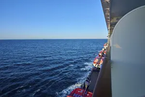 View from cruise ship, Mein Schiff 6