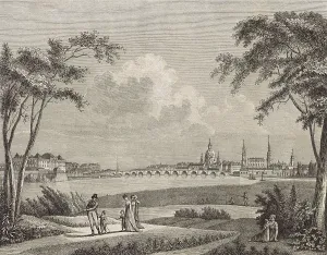 View of Dresden circa 1751, Saxony