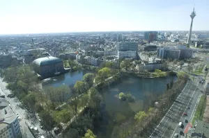 View of Duesseldorf, North Rhine-Westphalia