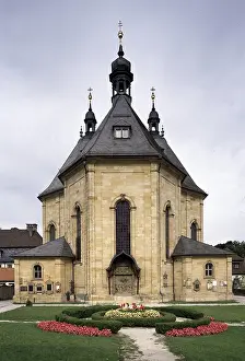 View from east, St. Sankt, Saint