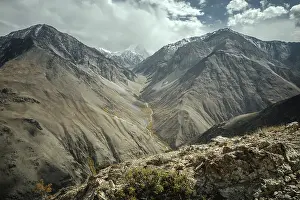 View to the east along the Wakhan Corridor on the descent from Daliz Pass