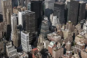 View from the Empire State Building on the skyscrapers of Murray Hill