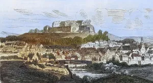 View of fortress Bitsch, October 1870