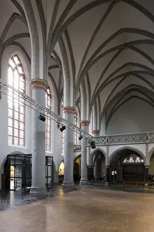 View of the gallery and south aisle, St