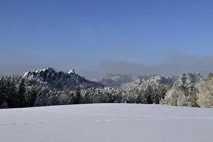 View to Gamrig in Saxon Switzerland