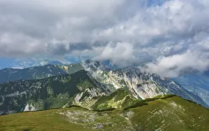View from the Gamsfeld into the Osterhorn group