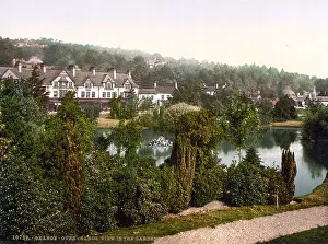 View in gardens, Grange-over-Sands