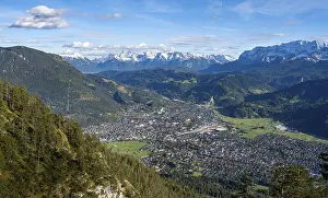 View of Garmisch-Partenkirchen