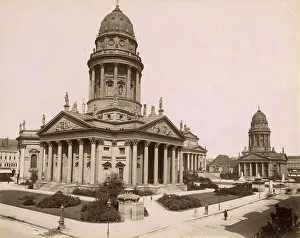 View of the Gendarmenmarkt in Berlin, c