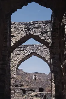View of Golconda fort Hyderabad