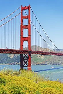 View of Golden Gate Bridge, San Francisco