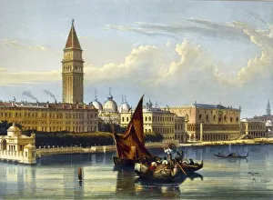 View of the Grand Canal, 1842, Venice