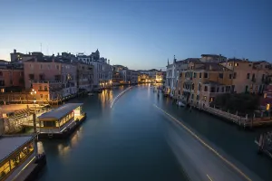 View of the Grand Canal from the Ponte dell'Academia