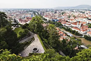 View of Graz, Styria, Austria, Europe
