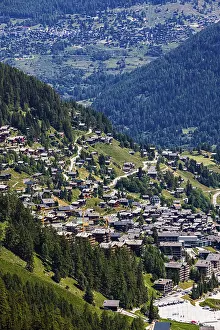View of Grimentz, Val d'Anniviers