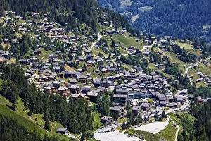 View of Grimentz, Val d'Anniviers