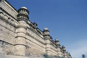 Side view of Gwalior fort, Madhya Pradesh