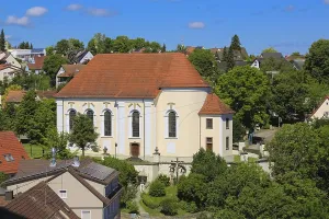 View of Haigerloch, St Anna's Catholic Church