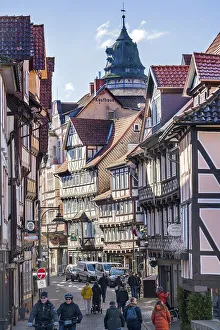 View of Hannoversch Muenden, Lower Saxony