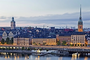 View of the historic centre, Gamla Stan