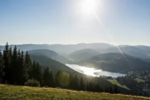 View from Hochfirst to Titisee and Feldberg