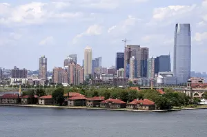 View of Hudson river and Manhattan