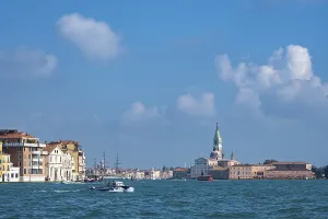 View of the island of San Giorgio Maggiore in Venice