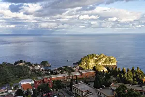 View of Isola Bella, coastline
