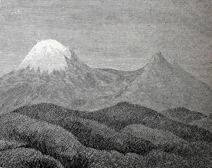 View of Kilimanjaro, Kilimanjaro or Mount Kilimanjaro