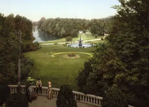 View of Kungsparken, Malmoe, Sweden