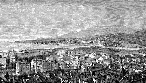 View of La Spezia, Liguria, Italy