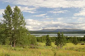 View onto lake Laitijaure, Aktse