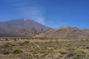 View from the Llano de Ucanca viewpoint of the Teide Natural Park in Tenerife