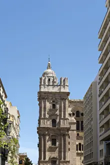 View towards Malaga Cathedral