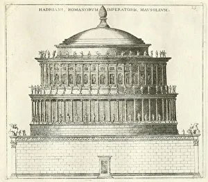 View of the Mausoleum of Emperor Hadrian