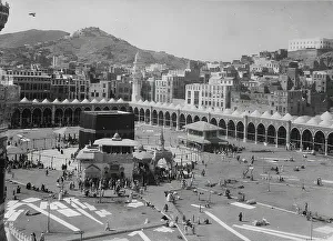 View of Mecca with the Kaaba, c