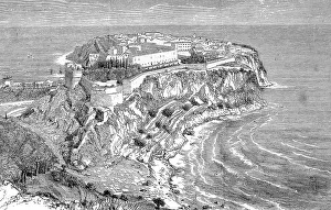 View of Monaco, c. 1885, Le Rocher