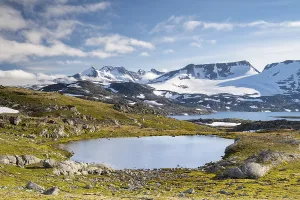 View of Mount Fannaraki, Sognefjellet