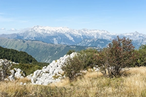 Category Mountain Landscapes Prints: View from Mount Matajur, Mataiur