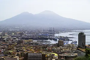 View of Naples and Vesuvius from Castel Sant'Elmo