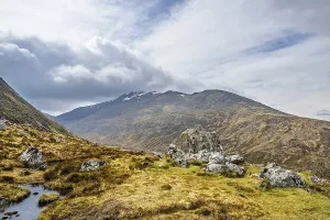 View from Nevis Range Mountains