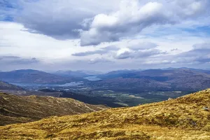 Framed Print : View from Nevis Range Mountains Framed Print : View from Nevis Range Mountains