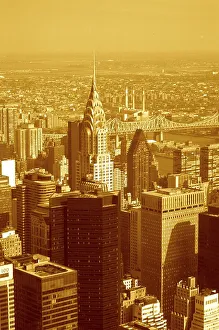View of New York, end of the 1960s