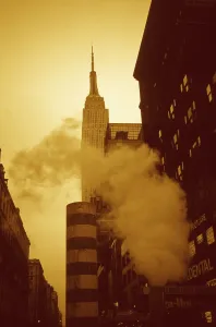 View of New York, end of the 1960s